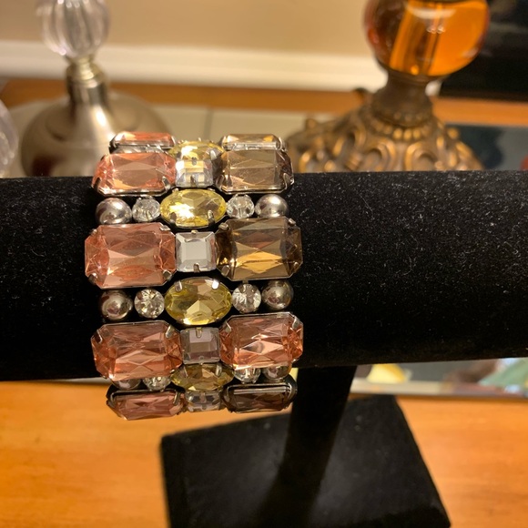 Ann Taylor Stretch Costume Statement Bracelet - Picture 1 of 5